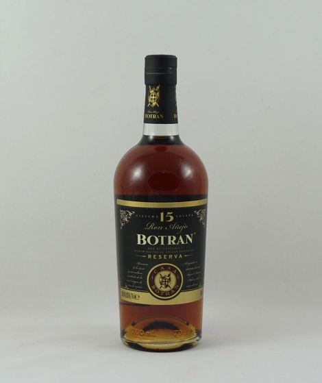 Rhum Botran « Réserve 15 ans d'âge »