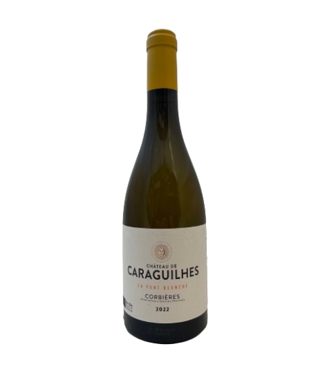 Château de CARAGUILHES "La Font Blanche" blanc 2022 BIO